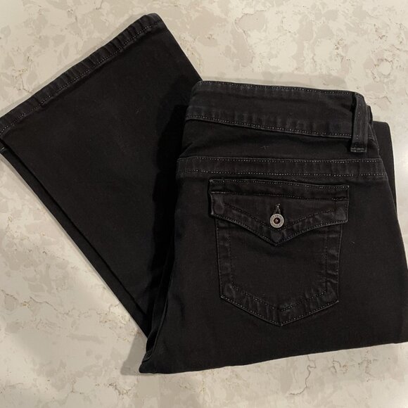 Vintage Guess Doheny Straight Boot Black Jeans - Picture 1 of 6